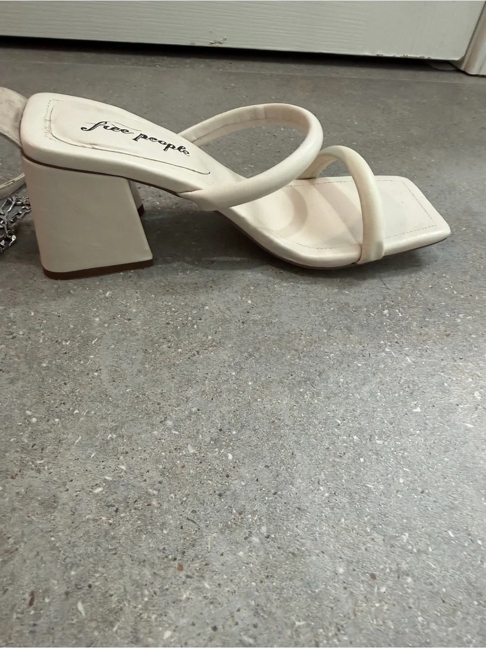 Free People Parker Chain Heel Sandals